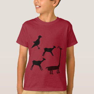 Oude kunstenaars - Prehistorische dieren T-shirt