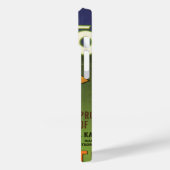 Oude labelkunst bokshas, Up n Atom wortelen Case-Mate iPhone Case (Achterkant / Links)