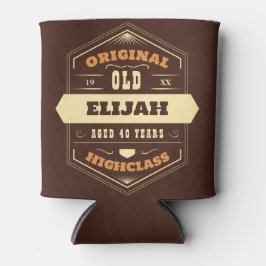 oude labelstijl blikjeskoeler