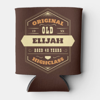 oude labelstijl blikjeskoeler