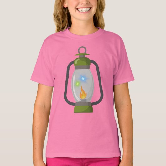 oude lamp t-shirt (Voorkant)