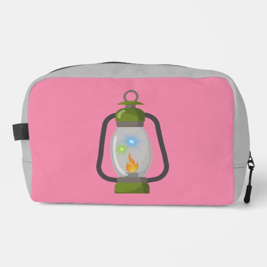 oude lamp toilettasje (Voorkant)