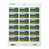 Oude Land Barn Adres Stickers (Full Sheet)