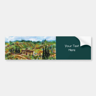 OUDE LANDBOUW IN CHIANTI-TUSCANY BUMPERSTICKER