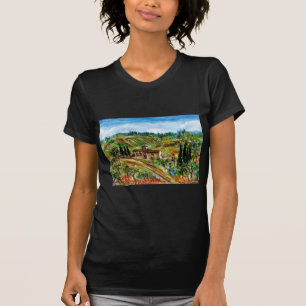 OUDE LANDBOUW, OLIJFBOMEN IN TAALLANDSCHAP T-SHIRT