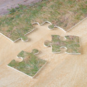 Oude landbouwstoommotor legpuzzel (Zijkant)