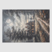 Oude landelijke woning - Decoupage - Tissuepapier (Voorkant)