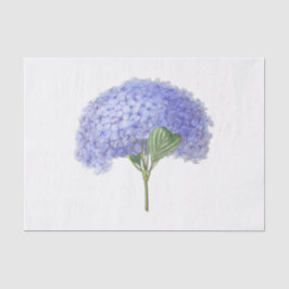Oude lavendel paarse hortensia bloem bloemstuk tissuepapier