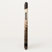 Oude leder-honkbal met krassen Case-Mate iPhone case (Achterkant / rechts)