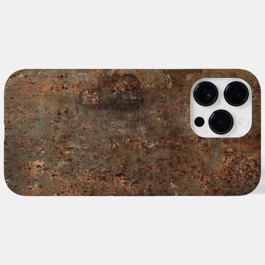 Oude lederen print Case-Mate iPhone case (Achterkant (horizontaal))