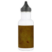 Oude ledertextuur waterfles  (Rechts)