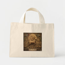 Oude Leeuwenkunst Erfgoed Tote Tas