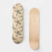 Oude Libelle Print  Skateboard (Voorkant)
