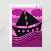 Oude liefde briefkaart (Voorkant / Achterkant)