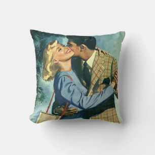 Oude liefde en romantiek, kerstdans kussen