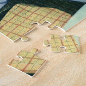 Oude liefde en romantiek, kerstdans legpuzzel (Zijkant)