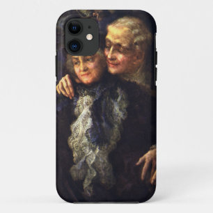 Oude liefde en romantiek, romantische victoriaanse iPhone 11 hoesje