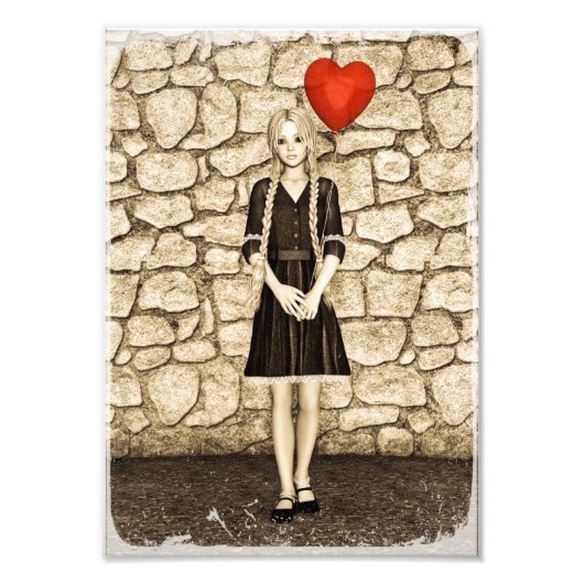 Oude liefde foto afdruk (Voorkant)
