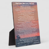 Oude liefde oud liefdesgedicht oceaanschip fotoplaat (Zijkant)