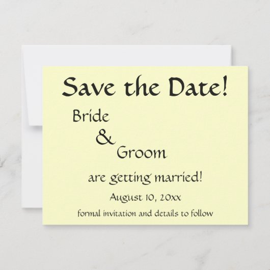 Oude liefde, romantiek, romantisch, save the date kaart (Achterkant)