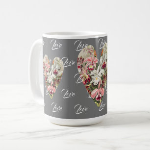Oude Lily Bloemhartjes Liefde Mok Beker