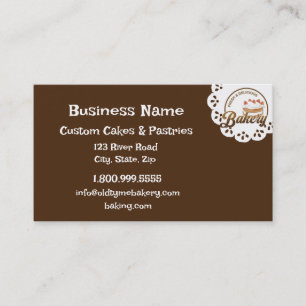  oude Logo bakkerij bakkerij bakkerij Visitekaartje