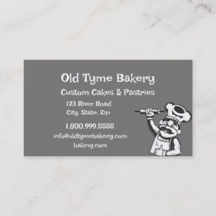 oude Logo bakkerij bakkerij bakkerij Visitekaartje