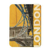 Oude Londense Poster Magneet (Verticaal)