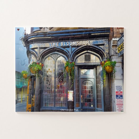 Oude Londense Pub Legpuzzel (Horizontaal)