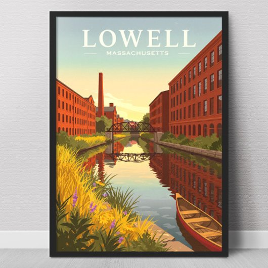 Oude Lowell Massachusetts Poster