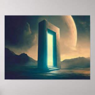 Oude Maan Portal Poster