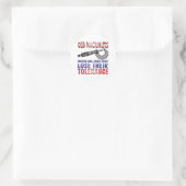 Oude Machinisten Epitaph Ronde Sticker (Tas)