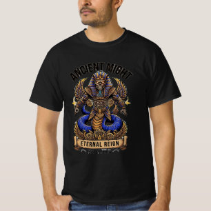 Oude Macht Eeuwige Regeer Farao T-shirt