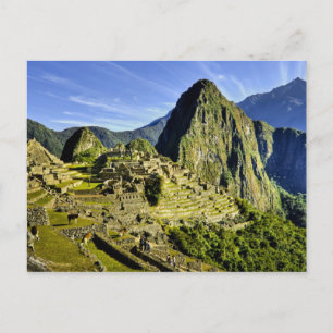 Oude Machu Picchu, laatste toevluchtsoord van de Briefkaart