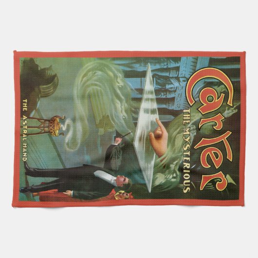 Oude Magie Poster, Carter de Mysterieuze Theedoek (Horizontaal)