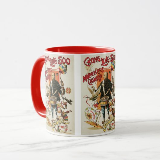 Oude Magie Poster, Goochelaar Chung Ling Soo Mok (Voorkant links)