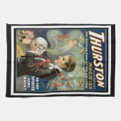 Oude Magie Poster, Thurston, De Grote Magiër Theedoek (Horizontaal)