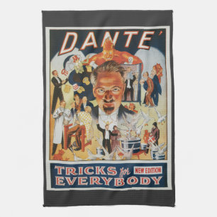 Oude Magieposter, Dante de Magiër Theedoek