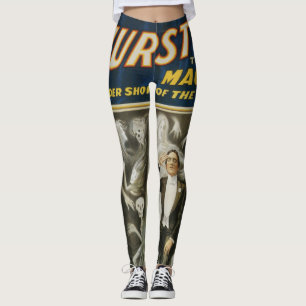 Oude Magieposter, Thurston, De Grote Magiër Leggings