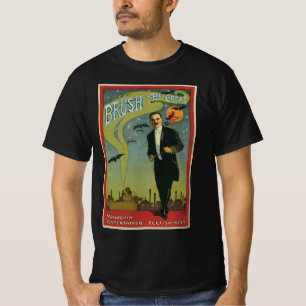 Oude Magische Poster, Brush de Grote Magiër T-shirt