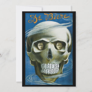 Oude Magische Poster, De Biere de Mysterieuze