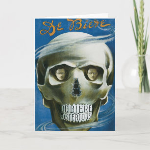 Oude Magische Poster, De Biere de Mysterieuze Kaart