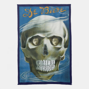 Oude Magische Poster, De Biere de Mysterieuze Theedoek