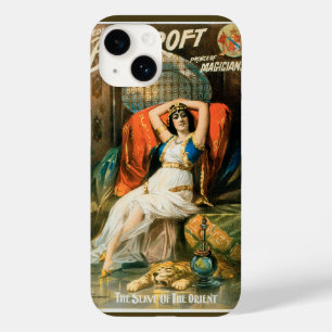 Oude magische poster, goochelaar Frederick Bancrof Case-Mate iPhone 14 Hoesje