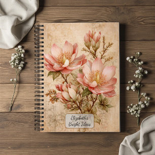 Oude Magnolia Notitieboek