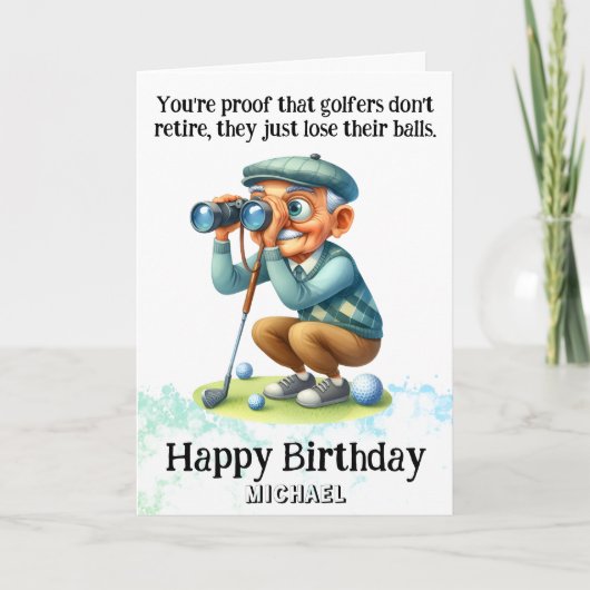 ** Oude Man AP94 Hilarische Kaart (Voorkant)