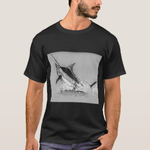 Oude man en de zee t-shirt