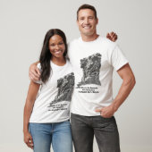 Oude Man in de bergen - New Hampshire - Pen Sket T-shirt (Unisex)