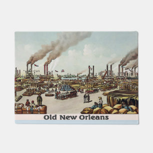 Oude Man, nieuwe rivier de Orleans, Deurmat