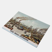 Oude Man, nieuwe rivier de Orleans, Deurmat (Schuin)